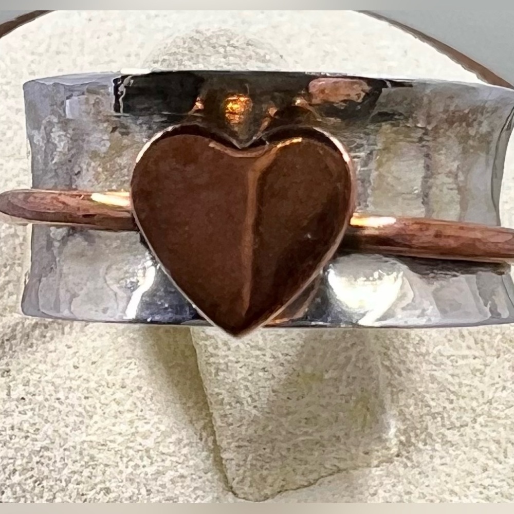 Sterling Silver Spinner Ring